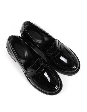 Mocassin Classique a talon compensé réf : 115