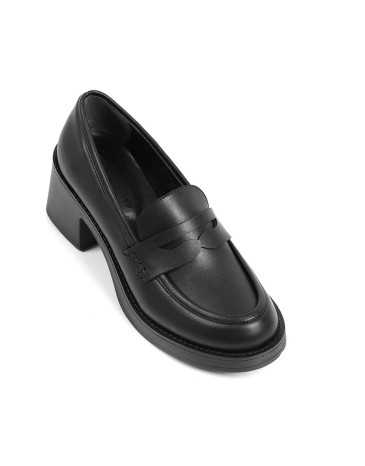 Mocassin Classique a talon compensé réf : 115