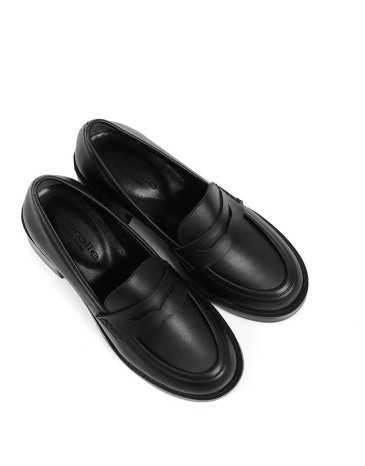 Mocassin Classique a talon compensé réf : 115