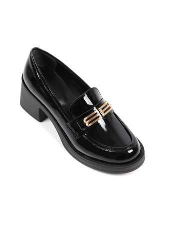 Mocassin Classique a talon compensé réf : 119