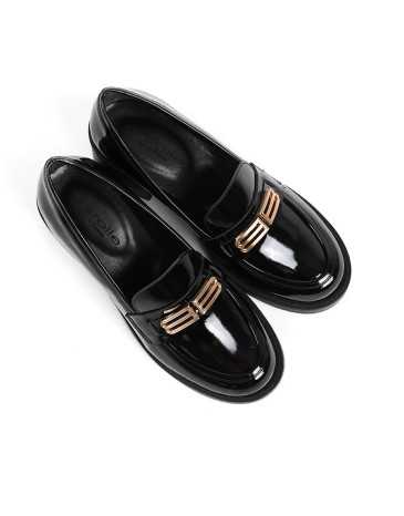 Mocassin Classique a talon compensé réf : 119