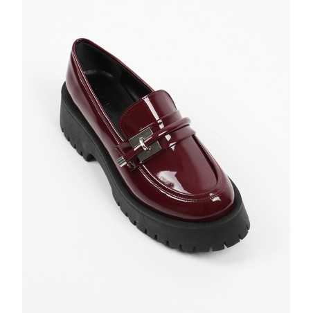 Derbies loafer compensé réf : 126